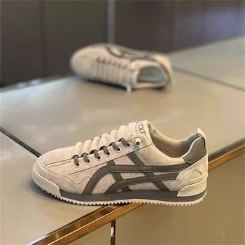 Loafers pentru bărbați (Partea superioară din piele sintetică; talpă din cauciuc; branț EVA; închidere cu șiret; vară)