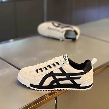 Loafers pentru bărbați (Partea superioară din piele sintetică; talpă din cauciuc; branț EVA; închidere cu șiret; vară)