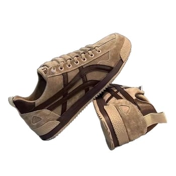 Loafers pentru bărbați (Partea superioară din piele sintetică; talpă din cauciuc; branț EVA; închidere cu șiret; vară)