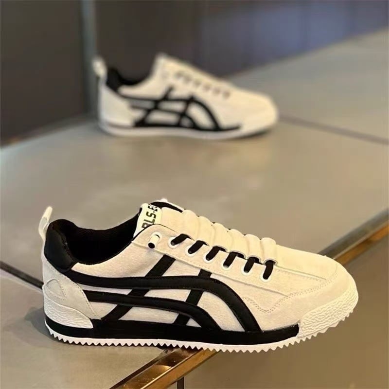 Loafers pentru bărbați (Partea superioară din piele sintetică; talpă din cauciuc; branț EVA; închidere cu șiret; vară)