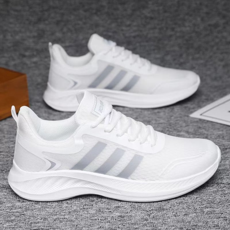 Unisex Δίκτυο Διαπνοή Πλατφόρμες Παπούτσια — Εσωτερικό EVA, Σόλα Καουτσούκ, Χαμηλό Ύψος Τακουνιού 1–3 cm, Επιπεδωμένο Άνοιγμα, Μονόχρωμο Σχέδιο