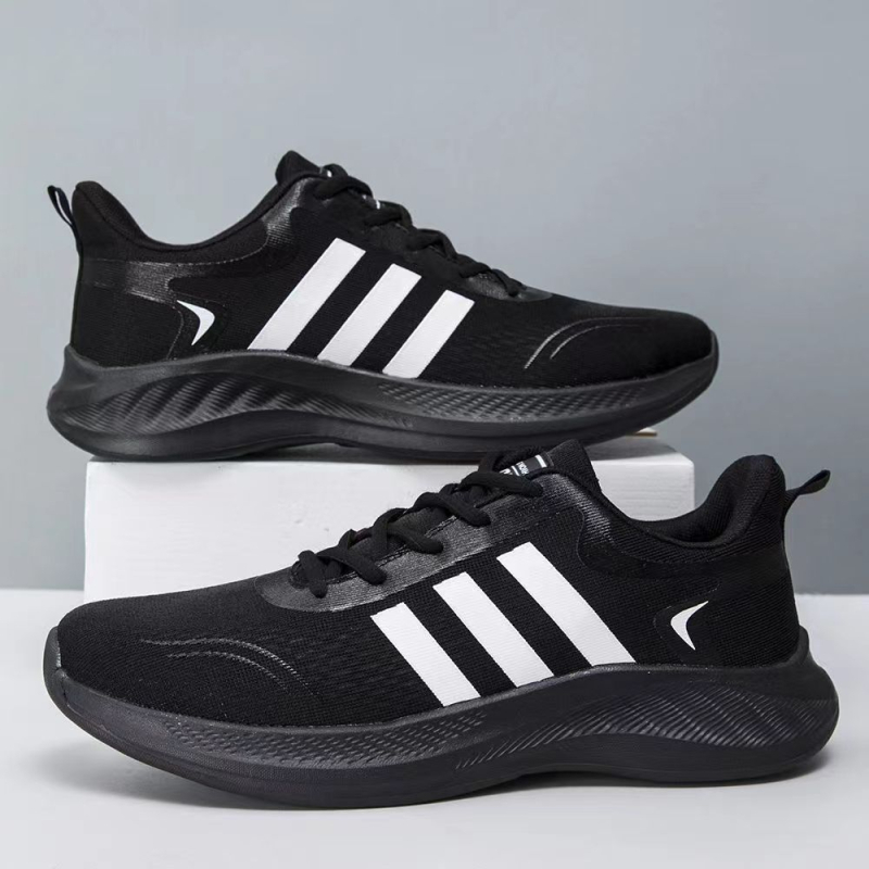 Unisex Δίκτυο Διαπνοή Πλατφόρμες Παπούτσια — Εσωτερικό EVA, Σόλα Καουτσούκ, Χαμηλό Ύψος Τακουνιού 1–3 cm, Επιπεδωμένο Άνοιγμα, Μονόχρωμο Σχέδιο