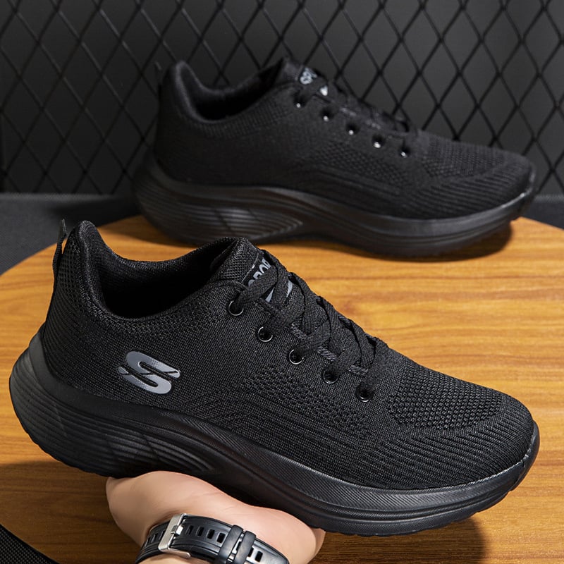 Sportske tenisice casual stila za svakodnevnu upotrebu s prozračnim mrežastim gornjim dijelom, lagane, anti-slip, otporne na habanje, vezanje na špage (EVA ulošak; TPR potplat)