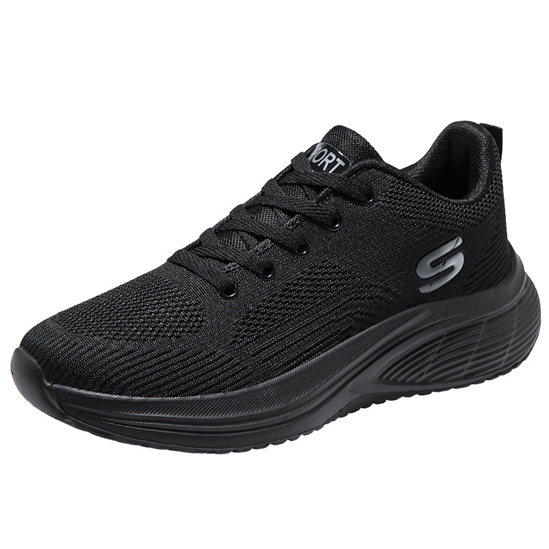 Sportske tenisice casual stila za svakodnevnu upotrebu s prozračnim mrežastim gornjim dijelom, lagane, anti-slip, otporne na habanje, vezanje na špage (EVA ulošak; TPR potplat)