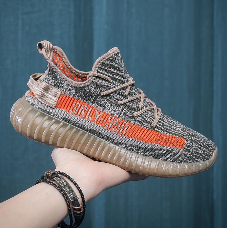 Παπούτσια από καρύδα: διχτυωτό επάνω μέρος, σόλα TPR, κορδόνια εμπρός, σχέδιο ριγέ, PU πάτος