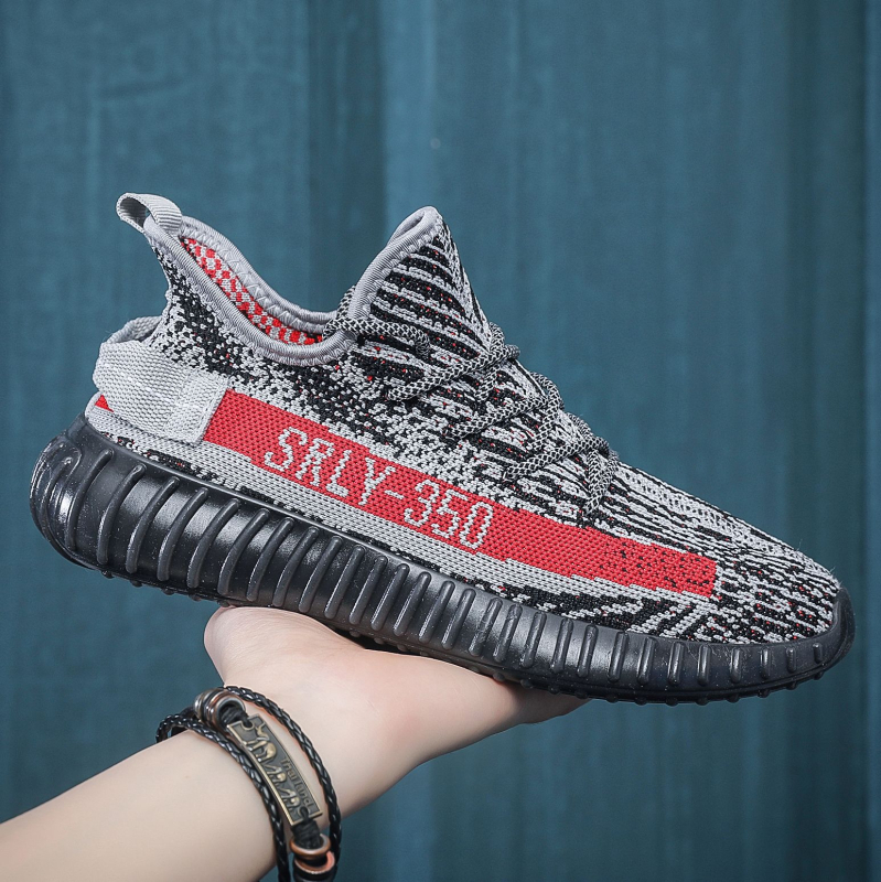 Παπούτσια από καρύδα: διχτυωτό επάνω μέρος, σόλα TPR, κορδόνια εμπρός, σχέδιο ριγέ, PU πάτος