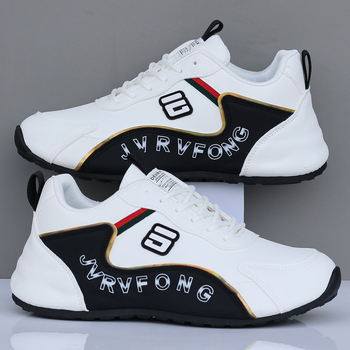 Pantofi bărbați cu platformă, partea superioară PU artificial, talpă din cauciuc, înălțime toc 1–3 cm, închidere cu șireturi