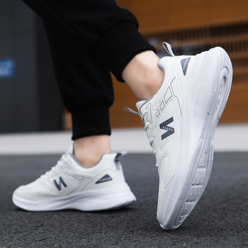 Ανδρικά αθλητικά-χαλαρά παπούτσια | Επάνω μέρος από πλέγμα, Σόλα από καουτσούκ, Κορδόνια, Στρογγυλός δάχτυλος, EVA εσωτερικό