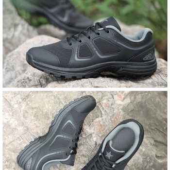 Παπούτσια περιπέτειας ποταμού για άνδρες, άνω μέρος από ύφασμα, εσωτερικό από πλέγμα, σόλα καουτσούκ, κλείσιμο με κορδόνια