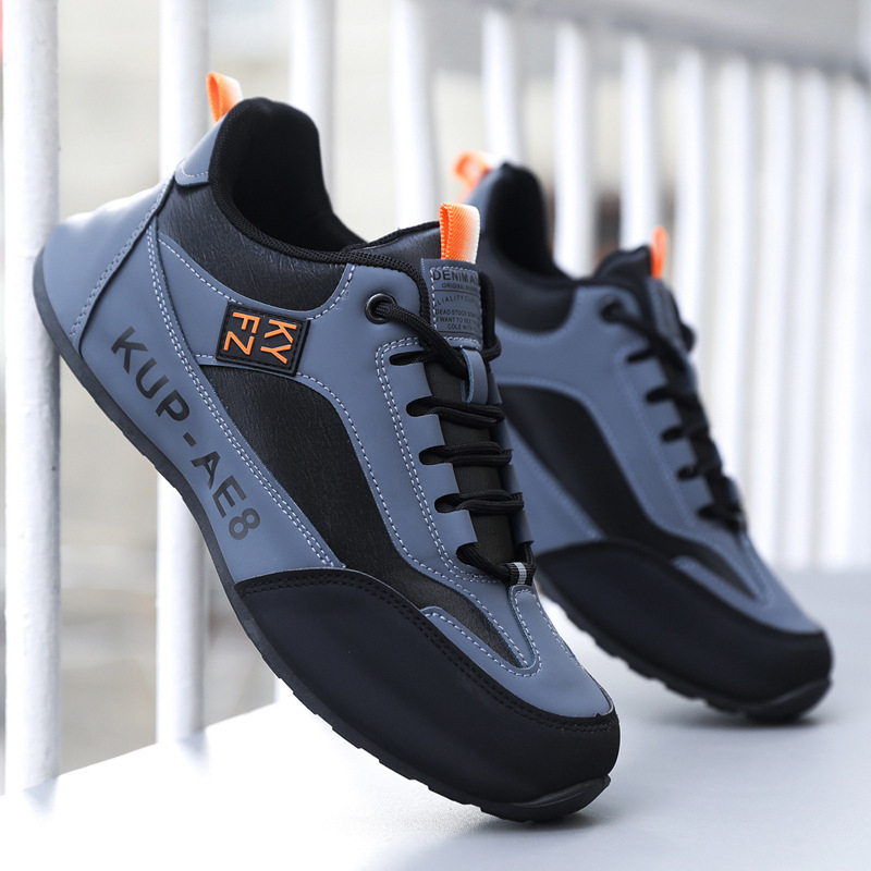 Muške tenisice tipa dad shoes — sintetička koža, unutrašnjost od tkanine, srednja visina gornjeg dijela, vezanje šnirama, prozračnost zimi