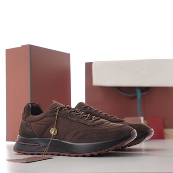 Pantofi platformă, talpă groasă, partea superioară din piele și țesătură, închidere cu șireturi, vârf rotund