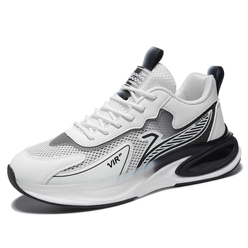 Pantofi de călătorie pentru bărbați, upper din superfiber, talpă din cauciuc, branț PU, închidere cu șireturi