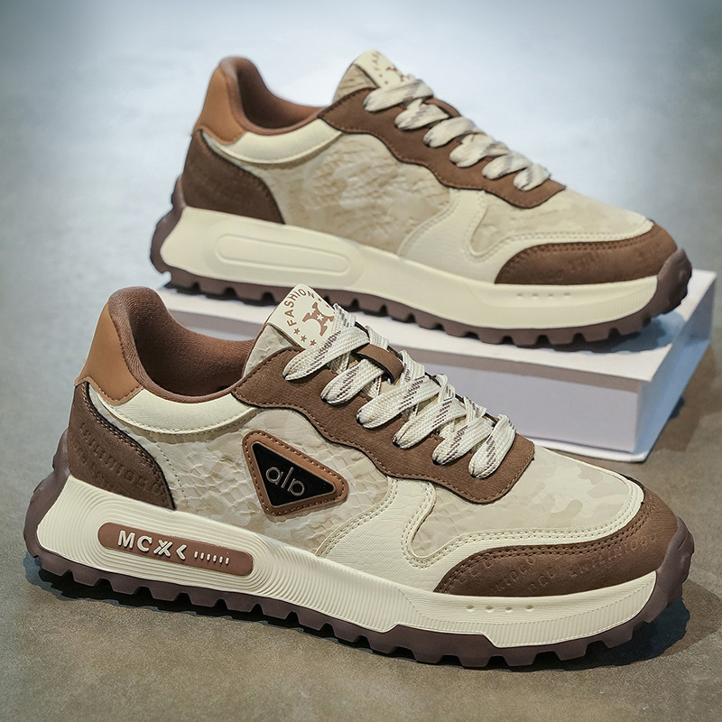 Ανδρικά παπούτσια τρεξίματος – φθινοπωρινό-χειμερινό, ελαφριά και άνετα; πάνω μέρος: υπερ-ίνες; σόλα: καουτσούκ και πλαστικό; κλείσιμο: κορδόνια; παχιά σόλα