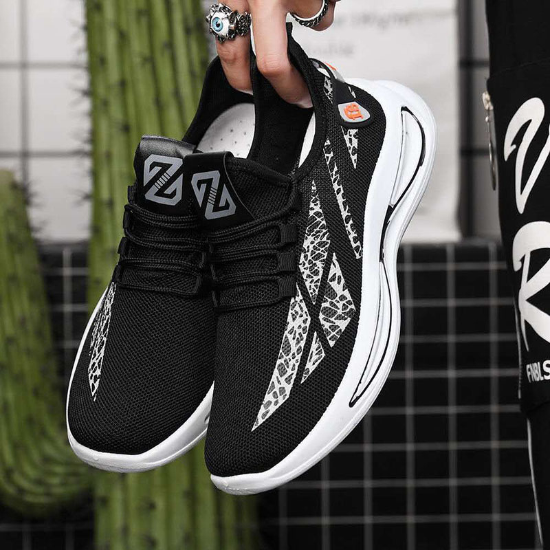 Ανδρικά παπούτσια για τρέξιμο – αναπνεύσιμα, ελαφριά; άνω μέρος από βαμβάκι, EVA πάτος, σόλα έγχυσης