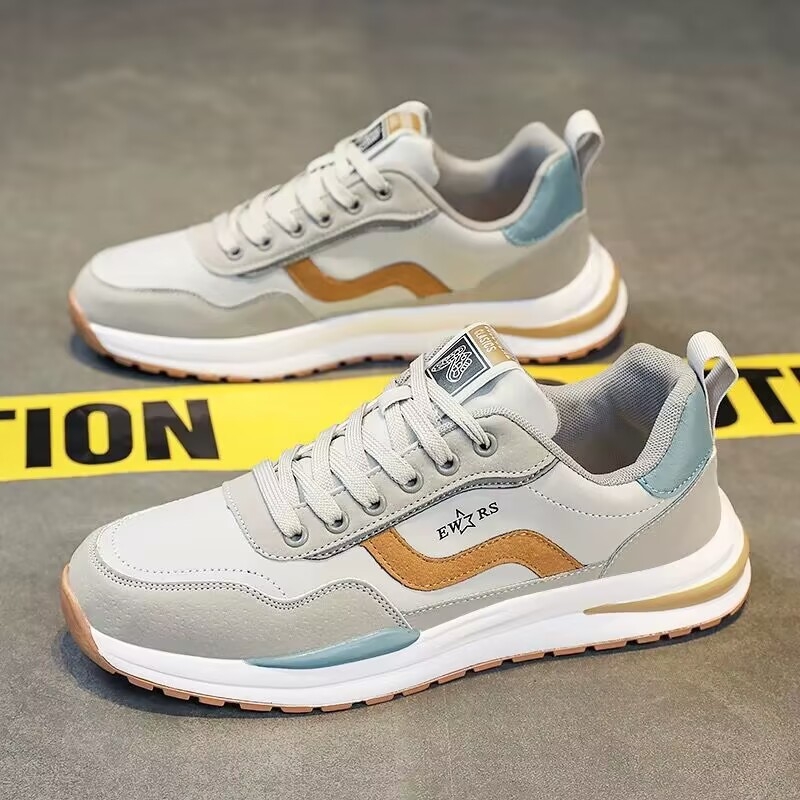 Pantofi sport casual pentru bărbați – respirabili, ușori, partea superioară din PU, branț EVA, talpă turnată prin injecție