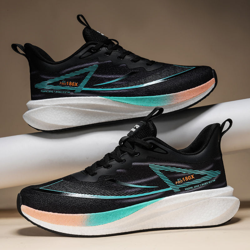 Ανδρικά παπούτσια τρεξίματος – υπερ-ελαφριά, διχτυωτό επάνω μέρος, διαπνέοντα, απορρόφηση κραδασμών, βολκανισμένη σόλα