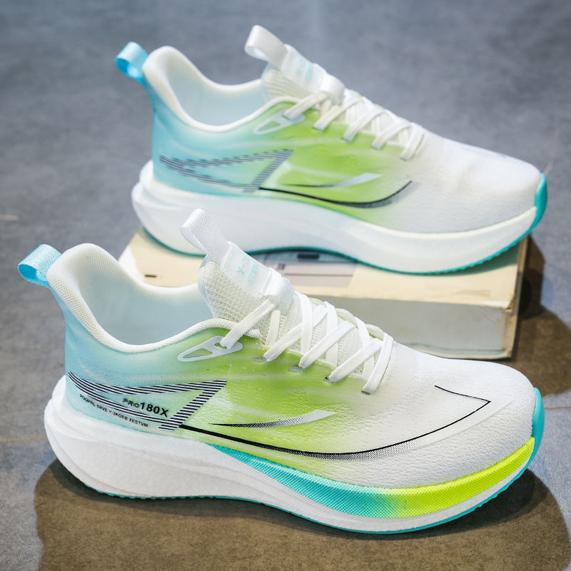 Ανδρικά παπούτσια τρεξίματος – υπερ-ελαφριά, διχτυωτό επάνω μέρος, διαπνέοντα, απορρόφηση κραδασμών, βολκανισμένη σόλα