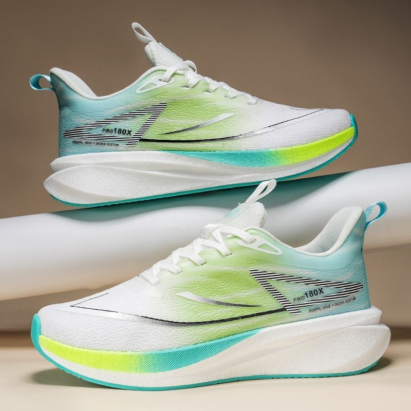 Ανδρικά παπούτσια τρεξίματος – υπερ-ελαφριά, διχτυωτό επάνω μέρος, διαπνέοντα, απορρόφηση κραδασμών, βολκανισμένη σόλα