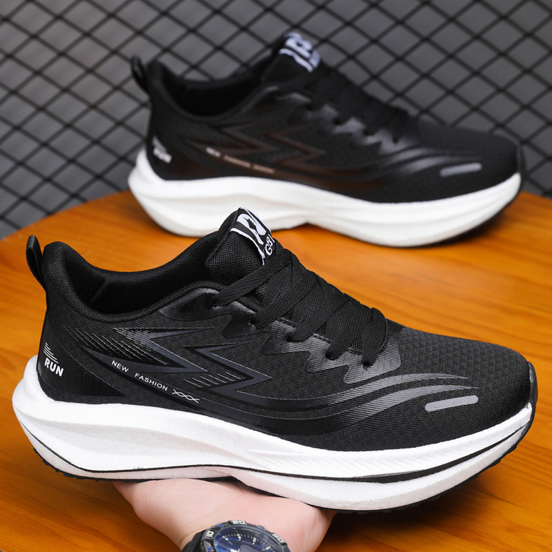 Pantofi sport casual unisex cu placă de carbon, partea superioară din plasă respirabilă, talpă EVA ușoară.