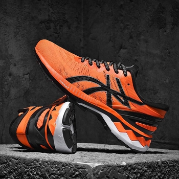 Pantofi sport casual, design unisex, din plasă, ușori, cu profil redus, talpă din cauciuc