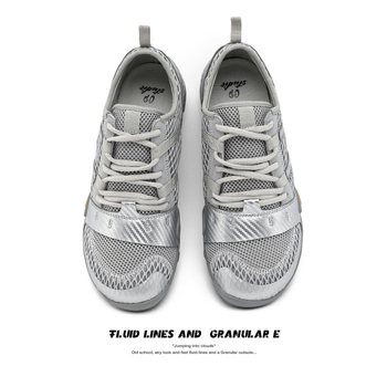 Тичащи маратонки - дишаща мрежеста горна част, унисекс, нисък връх, връзки, каучукова подметка