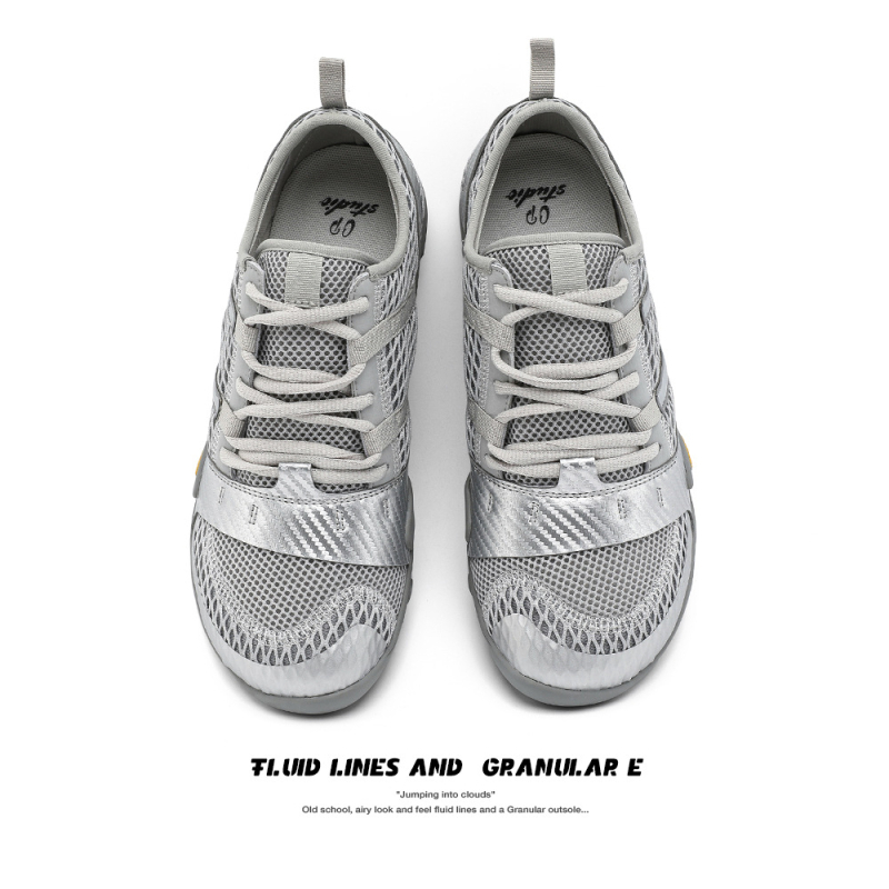 Тичащи маратонки - дишаща мрежеста горна част, унисекс, нисък връх, връзки, каучукова подметка