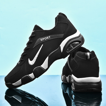 Αθλητικά παπούτσια καθημερινά με PU+mesh επάνω μέρος, EVA σόλα, κορδόνια, χαμηλό ύψος, στρογγυλή μύτη