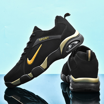 Αθλητικά παπούτσια καθημερινά με PU+mesh επάνω μέρος, EVA σόλα, κορδόνια, χαμηλό ύψος, στρογγυλή μύτη