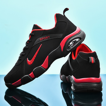 Αθλητικά παπούτσια καθημερινά με PU+mesh επάνω μέρος, EVA σόλα, κορδόνια, χαμηλό ύψος, στρογγυλή μύτη