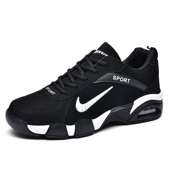 Αθλητικά παπούτσια καθημερινά με PU+mesh επάνω μέρος, EVA σόλα, κορδόνια, χαμηλό ύψος, στρογγυλή μύτη