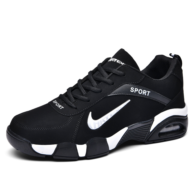 Αθλητικά παπούτσια καθημερινά με PU+mesh επάνω μέρος, EVA σόλα, κορδόνια, χαμηλό ύψος, στρογγυλή μύτη