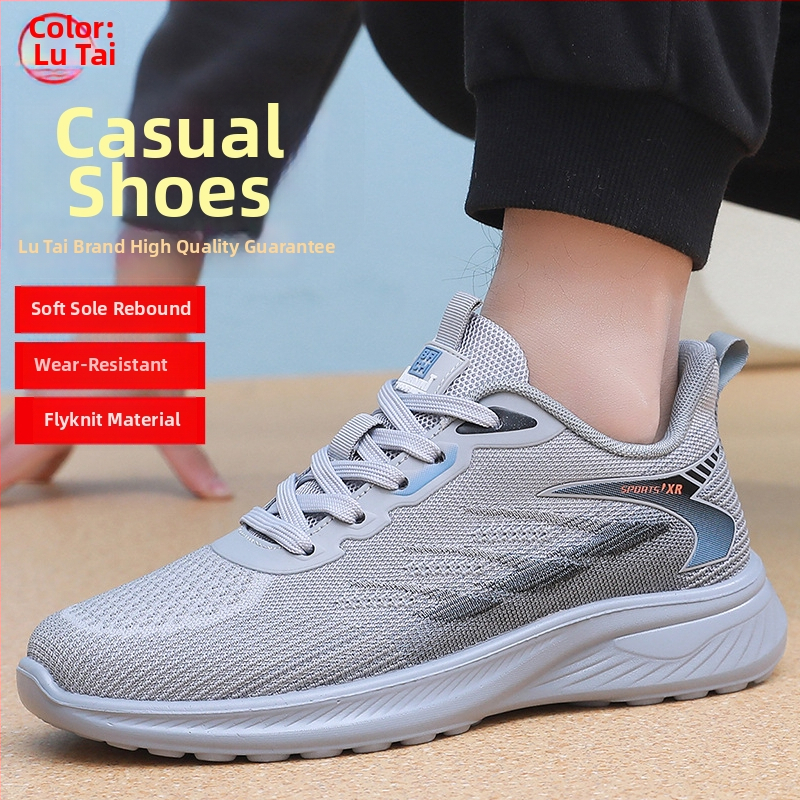 Pantofi de alergare unisex, cu plasă respirabilă pe partea superioară, talpă turnată prin injecție, talpă interioară PU, închidere cu șireturi, design ușor