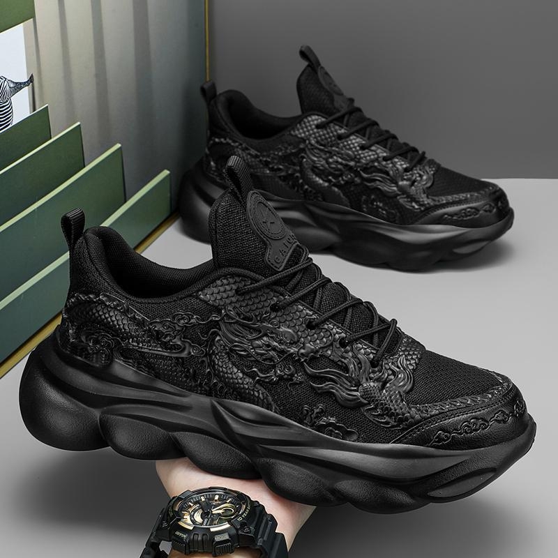 Pantofi sport casual pentru tineri, cu partea superioară din piele sintetică, talpă din cauciuc, căptușeală din plasă, închidere cu șireturi