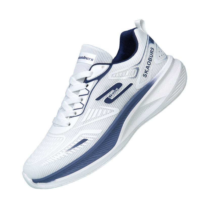 Pantofi unisex pentru alergare, partea superioară din plasă respirabilă, talpă EVA și căptușeală EVA, șireturi, profil joasă