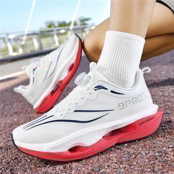 Pantofi sport pentru alergare – Plasă respirabilă, Talpă cu placă de carbon, Ușor, Unisex