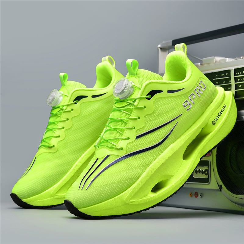 Pantofi sport pentru alergare – Plasă respirabilă, Talpă cu placă de carbon, Ușor, Unisex