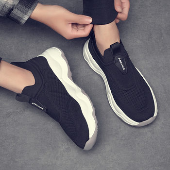 Pantofi sport bărbați, respirabili, din plasă ușoară, design low-top, vârf ascuțit, pentru vară