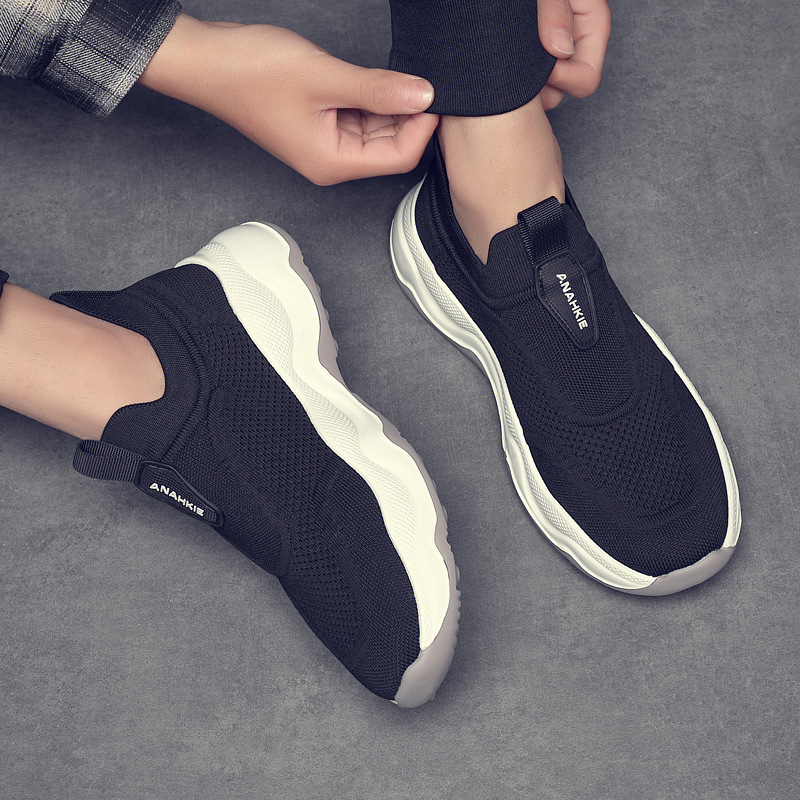 Pantofi sport bărbați, respirabili, din plasă ușoară, design low-top, vârf ascuțit, pentru vară