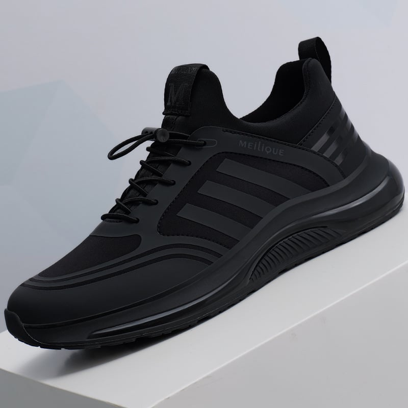 Loafers bărbați pentru vară, partea superioară din pânză, talpă din cauciuc, închidere Kick, vârf ascuțit, respirabili