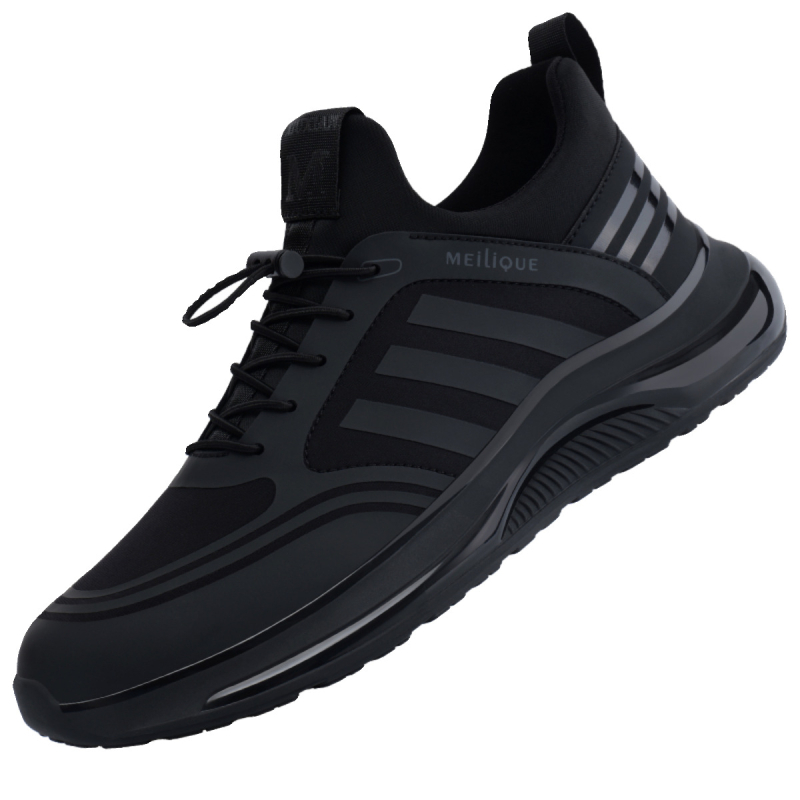 Loafers bărbați pentru vară, partea superioară din pânză, talpă din cauciuc, închidere Kick, vârf ascuțit, respirabili