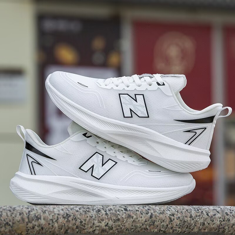 Unisex tenisice sa sportskim stilom — prozračne, lagane, PU+Mesh gornji dio, EVA potplat, vezanje