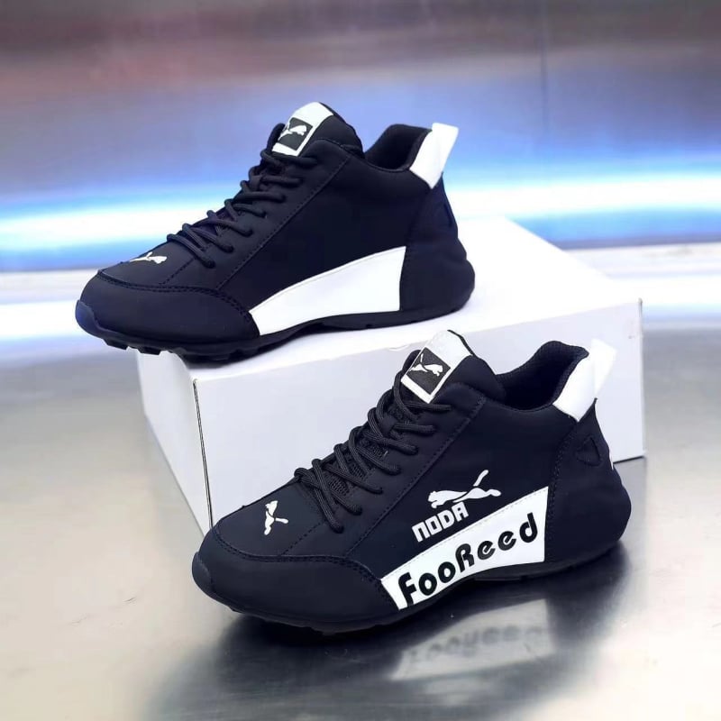 Pánske športové tenisky, casual štýl, nízky vrchný diel, šnurovanie, PU+mesh horná časť, EVA podrážka