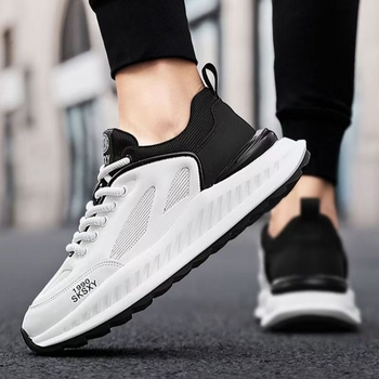 Muške tenisice u sportskom casual stilu s prozračnim mrežastim gornjim dijelom, niski profil, slip-on zatvaranje, EVA uložak, injekcijski oblikovana potplat