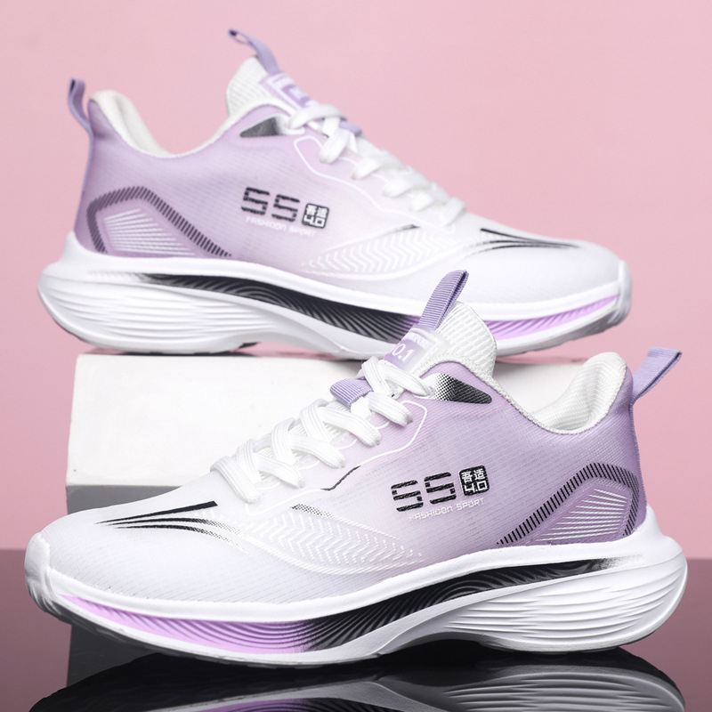 Pantofi casual din plasă unisex – respirabili, ușori, închidere cu șireturi în față, talpă din cauciuc, guler scund