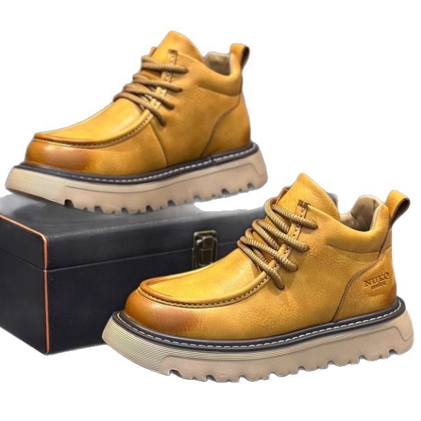 Ghete Martin - impermeabile, de iarnă, înalte pentru drumeții, talpă groasă și creștere de 3-5 cm