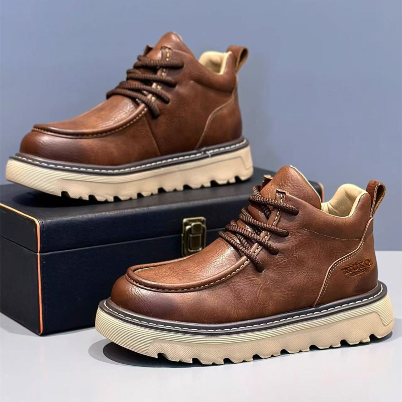 Ghete Martin - impermeabile, de iarnă, înalte pentru drumeții, talpă groasă și creștere de 3-5 cm