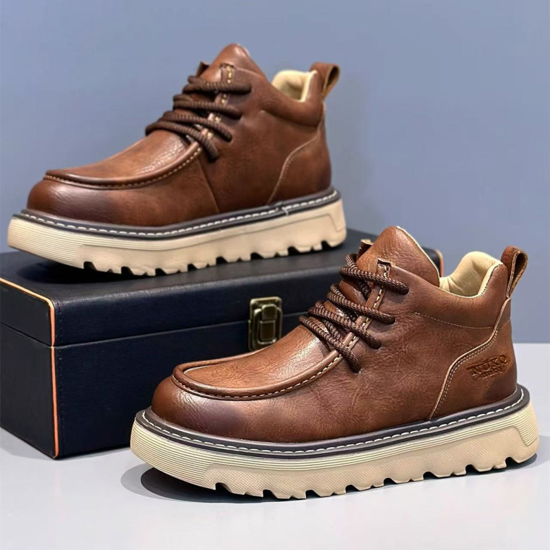 Ghete Martin - impermeabile, de iarnă, înalte pentru drumeții, talpă groasă și creștere de 3-5 cm