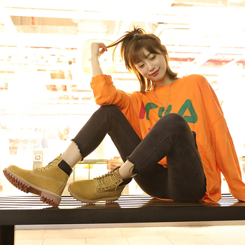 Ghete Martin pentru bărbați Bu linsen — piele din primul strat, talpă din cauciuc, vârf rotund, impermeabile, antiderapante, filtru de deodorare, căptușeală din piele