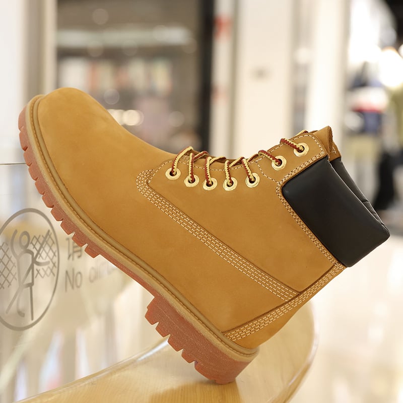 Ghete Martin pentru bărbați Bu linsen — piele din primul strat, talpă din cauciuc, vârf rotund, impermeabile, antiderapante, filtru de deodorare, căptușeală din piele