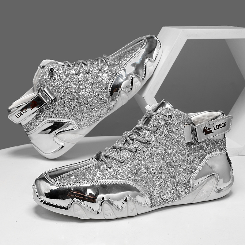 Unisex Martin čizme, prozračni gornji dio, gumena potplata, okrugli vrh, elastični remen za obuvanje, jednobojne